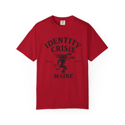 Unisex Identity Crisis T-shirt Fireball Edition