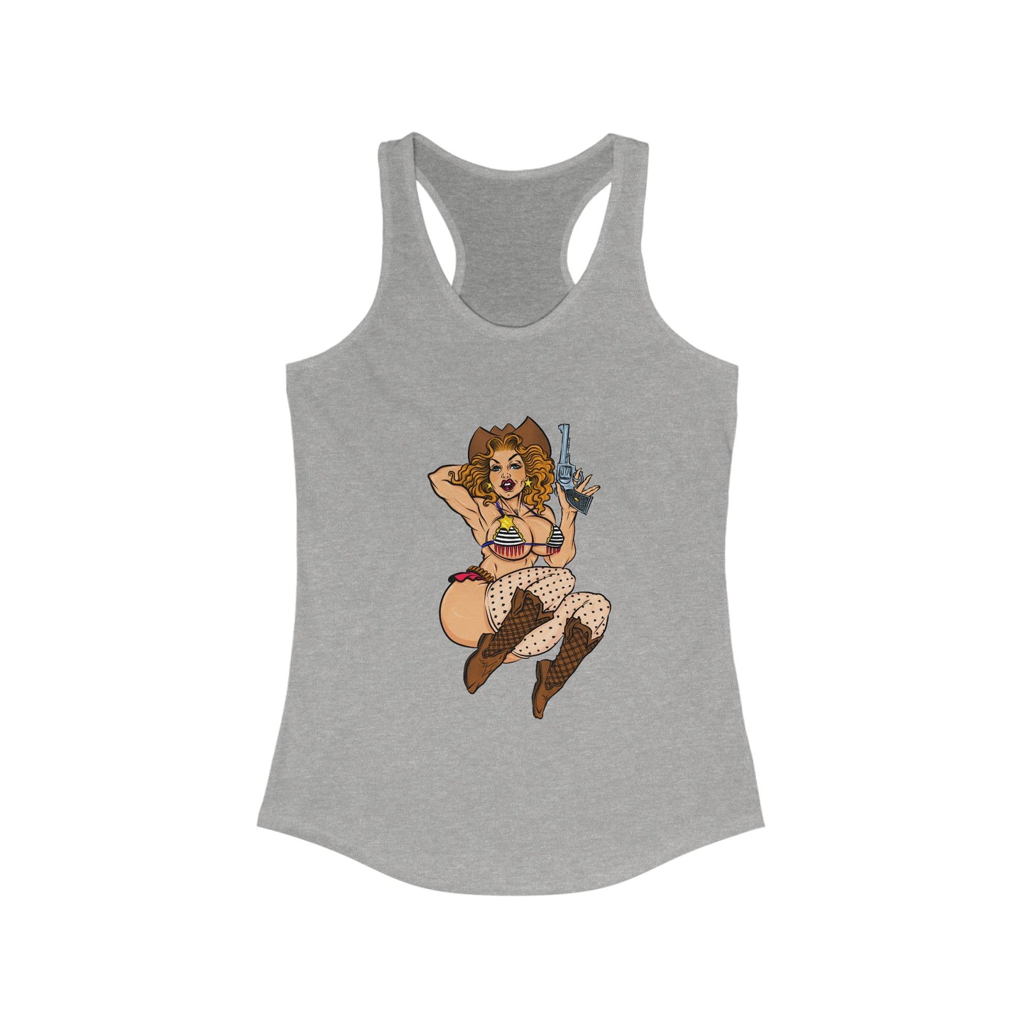 Ill! Artestry 6 Finger Suzy Women's Racerback Tank Top