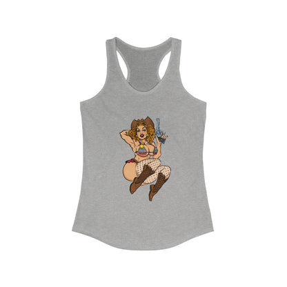 Ill! Artestry 6 Finger Suzy Women's Racerback Tank Top
