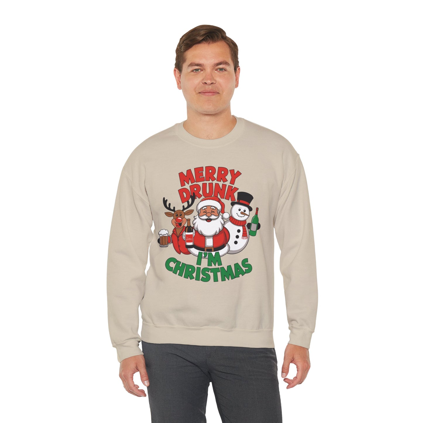Merry Drunk Christmas Sweatshirt