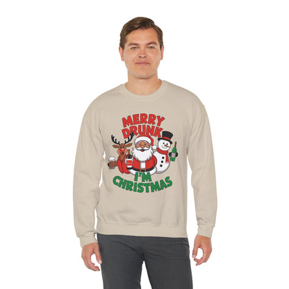Merry Drunk Christmas Sweatshirt