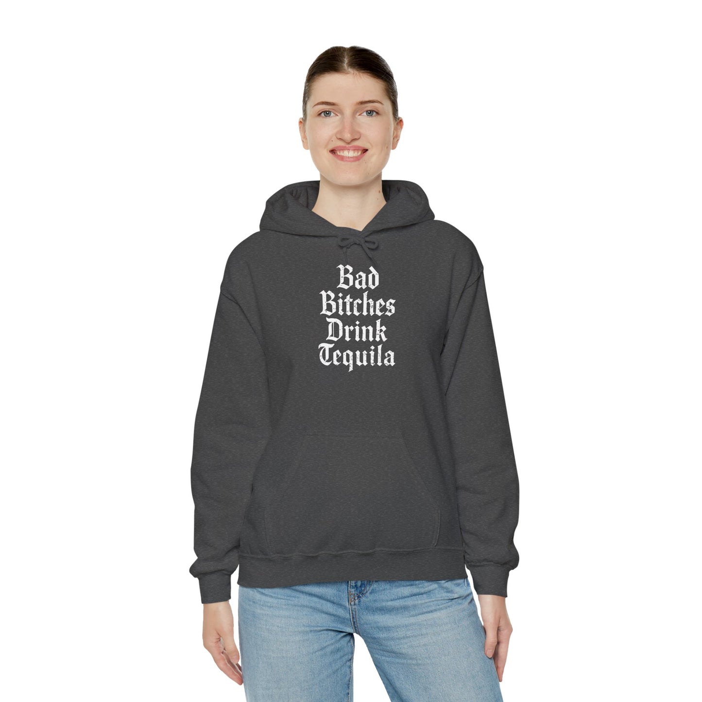 Bad Bitches Drink Tequila Hoodie for Fun Nights Out
