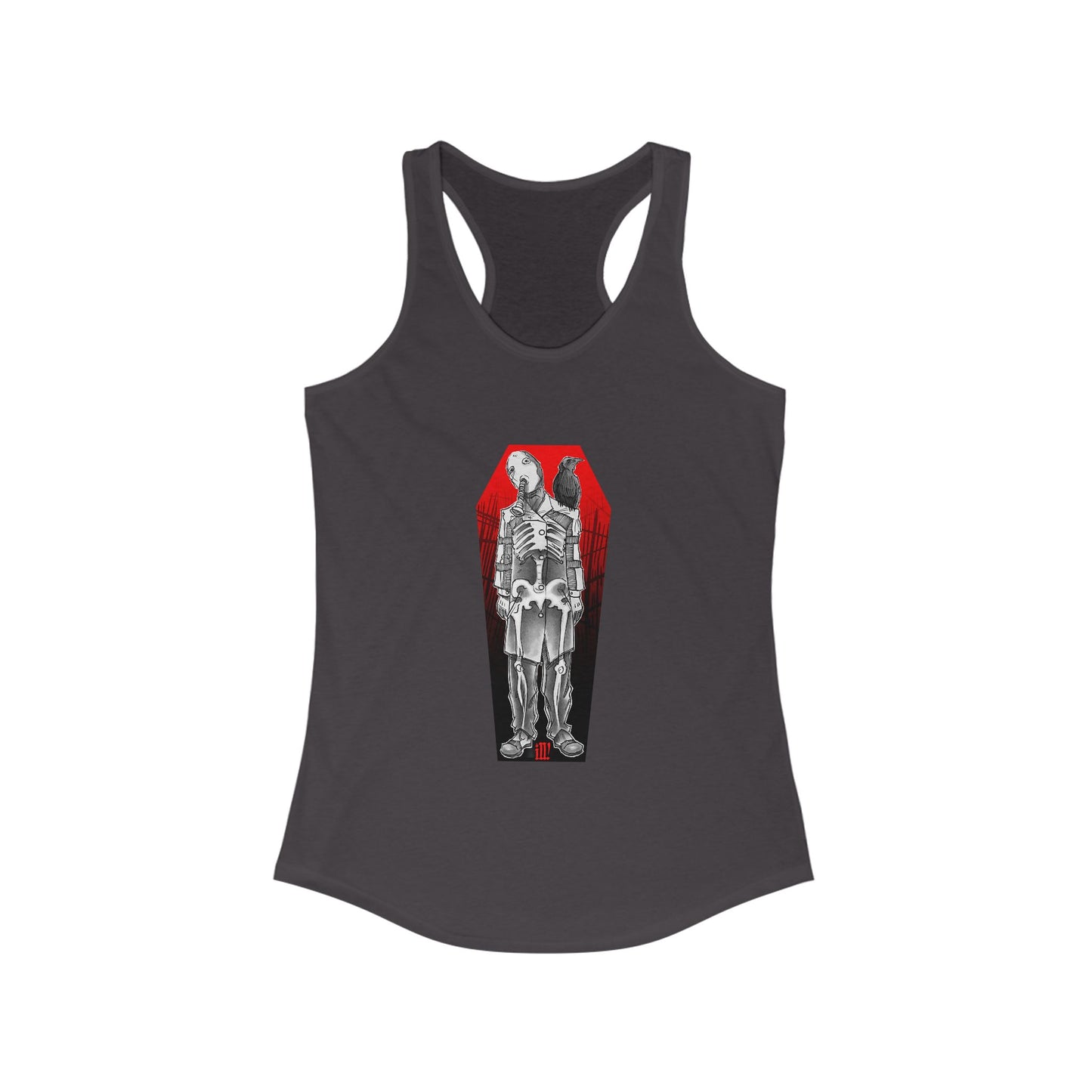 Ill! Artestry Coffin Dr. Nightmare Women's Racerback Tank Top