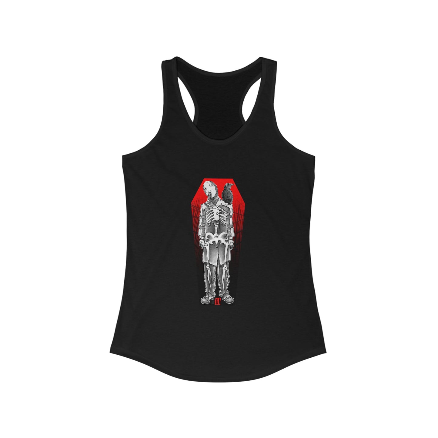 Ill! Artestry Coffin Dr. Nightmare Women's Racerback Tank Top