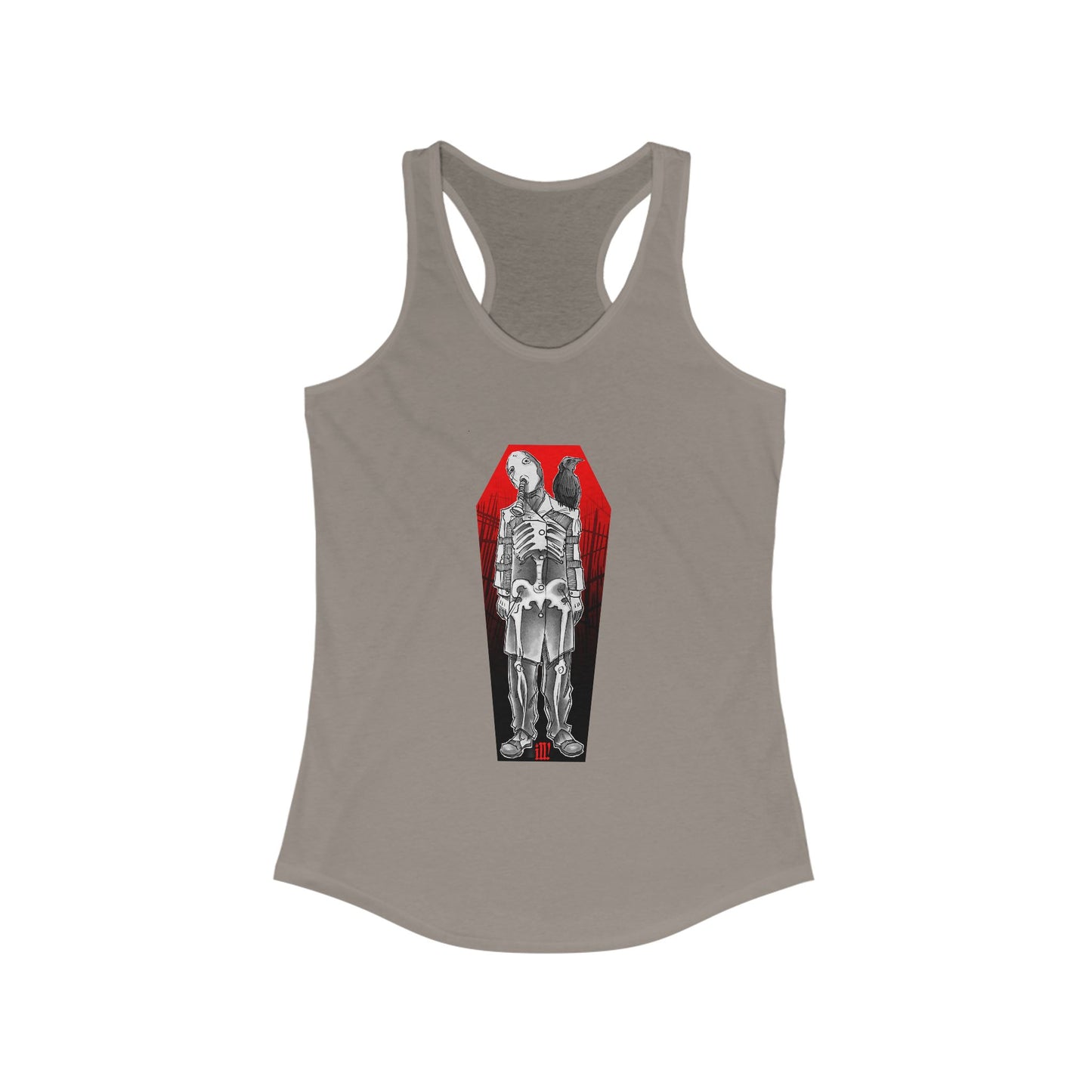 Ill! Artestry Coffin Dr. Nightmare Women's Racerback Tank Top