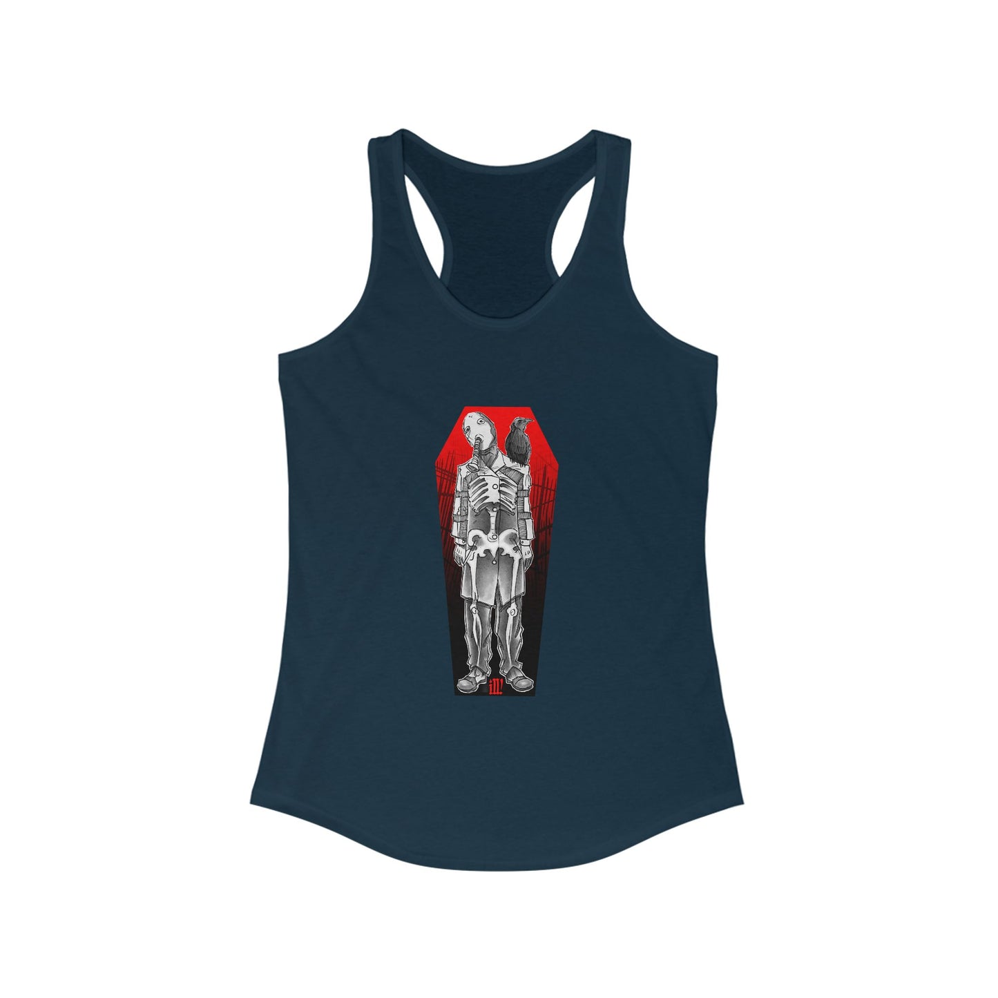 Ill! Artestry Coffin Dr. Nightmare Women's Racerback Tank Top