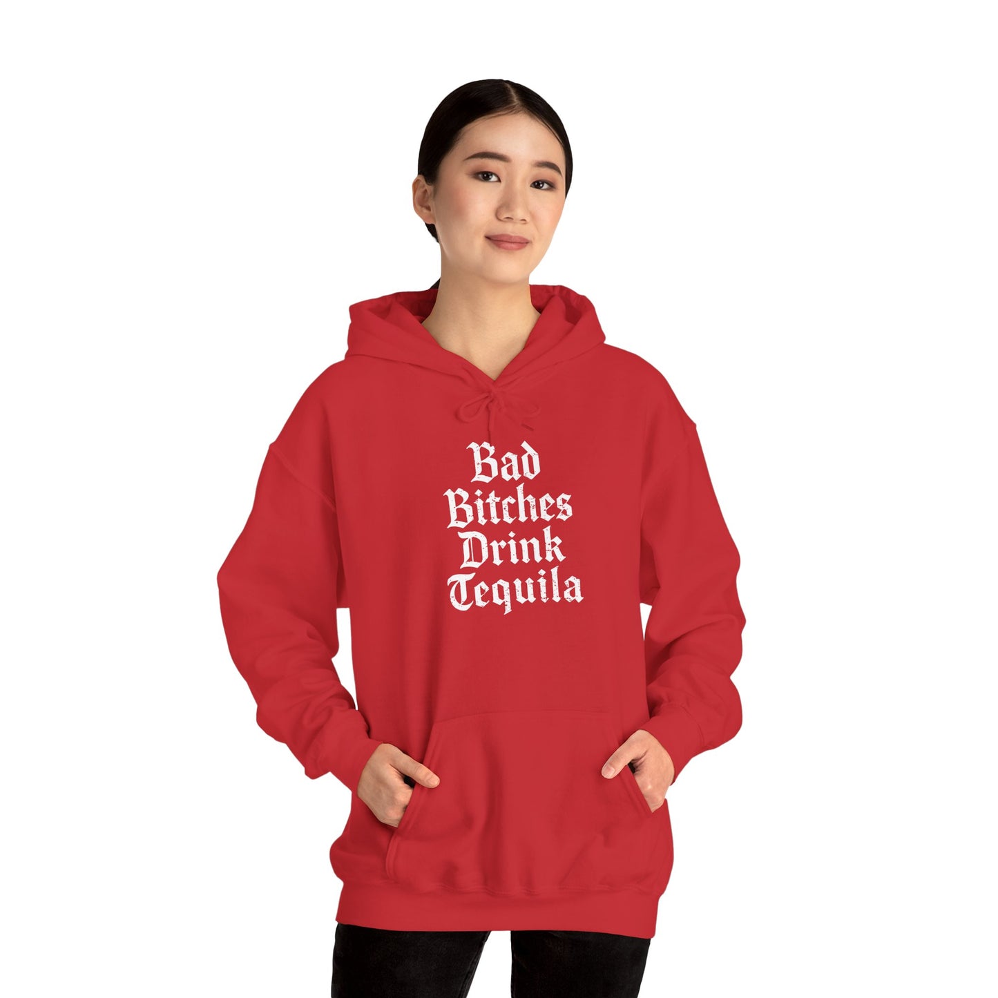 Bad Bitches Drink Tequila Hoodie for Fun Nights Out