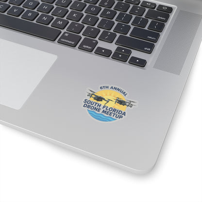 6th Annual South Florida Drone Meetup Kiss-Cut Stickers