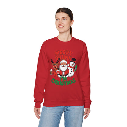 Merry Drunk Christmas Sweatshirt