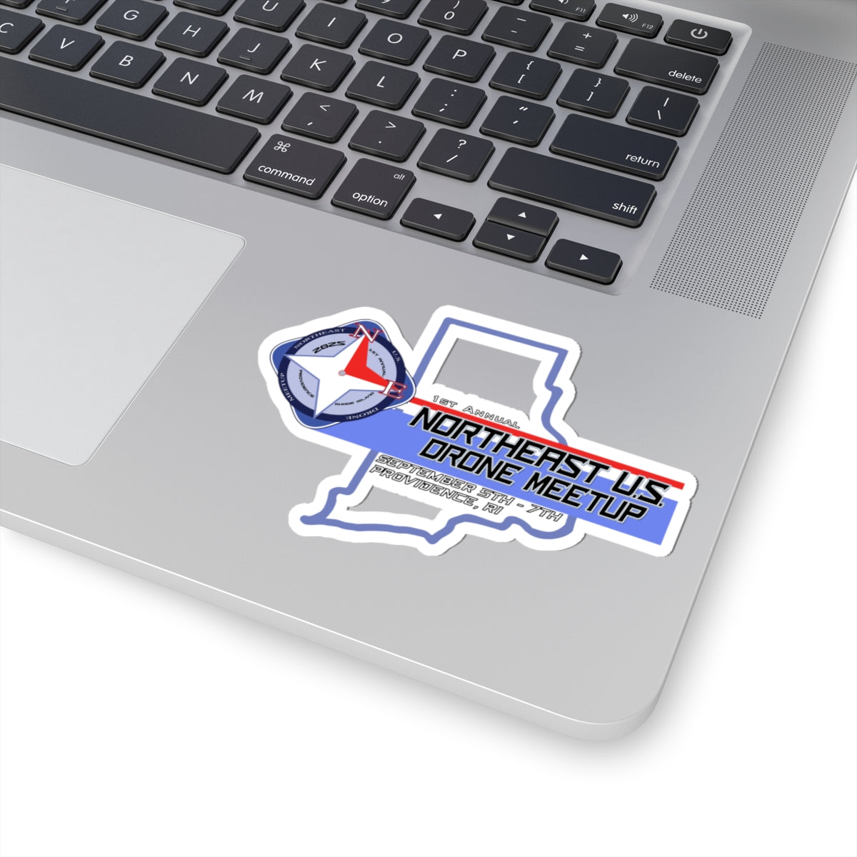 Inaugural Northeast Drone Meetup Kiss-Cut Stickers