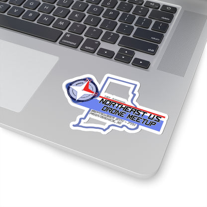 Inaugural Northeast Drone Meetup Kiss-Cut Stickers