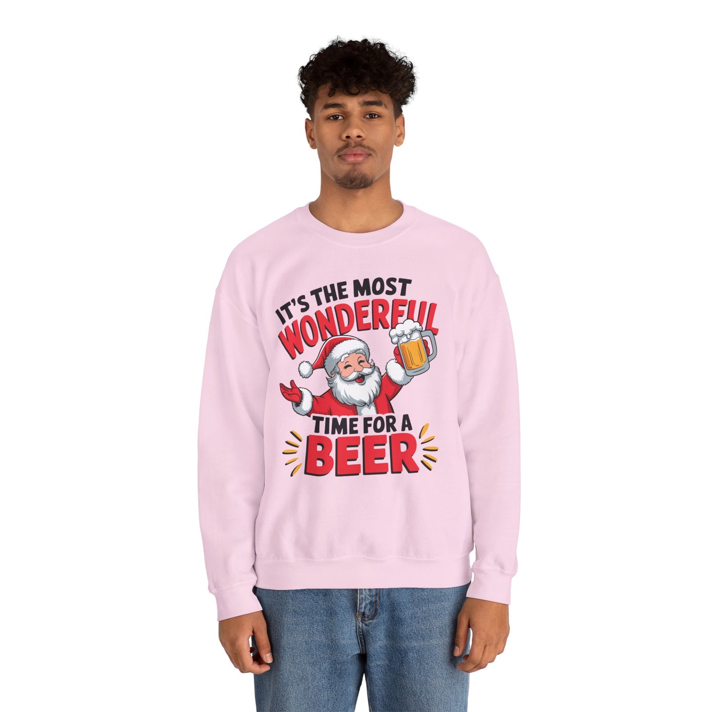It's The Most Wonderful Time for a Beer Christmas Sweatshirt