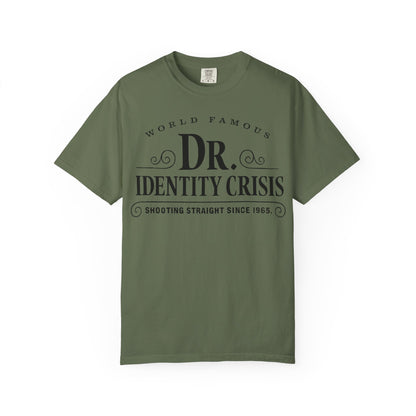 Unisex Identity Crisis T-shirt Dr. McGillicuddy's Edition