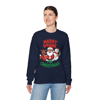 Merry Drunk Christmas Sweatshirt
