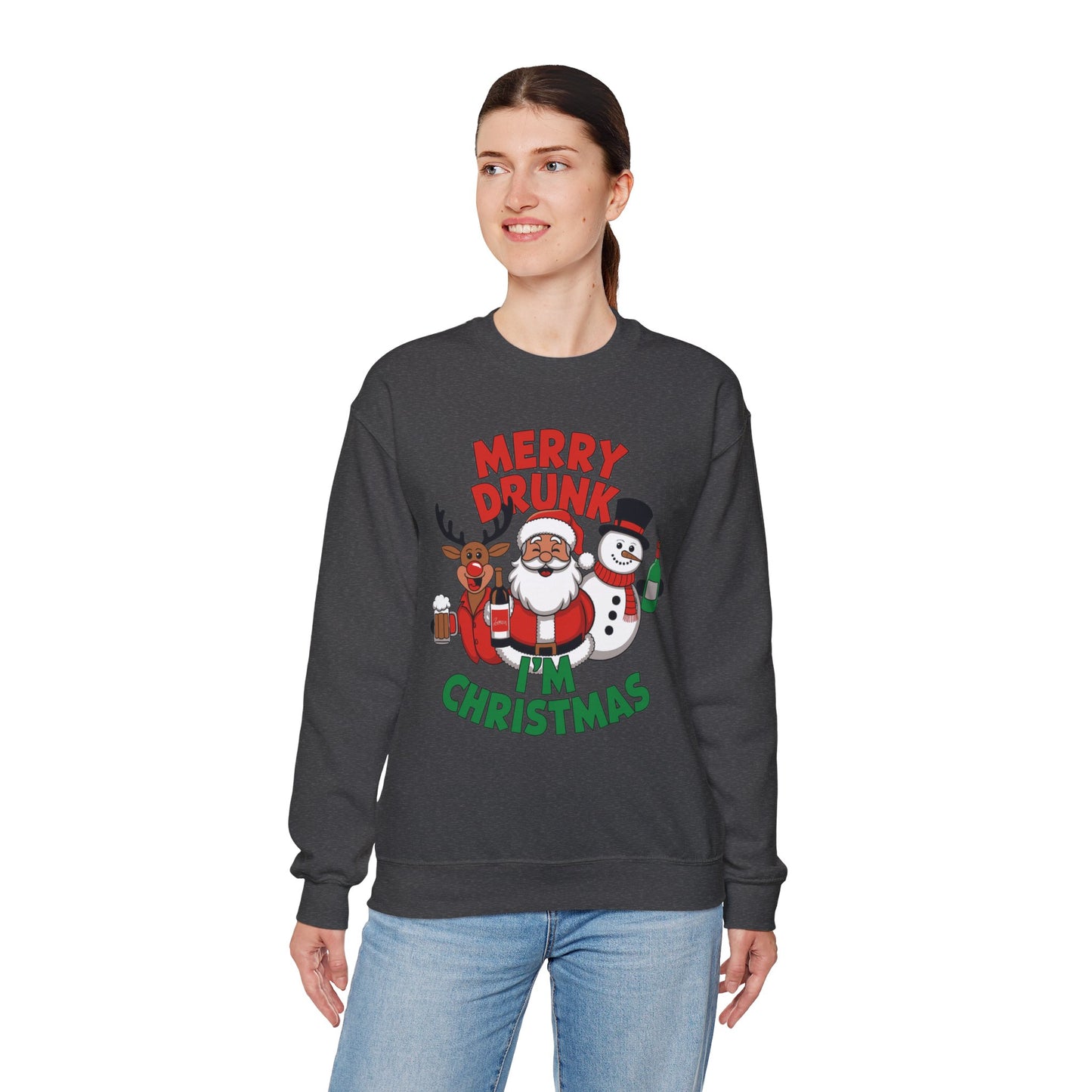 Merry Drunk Christmas Sweatshirt
