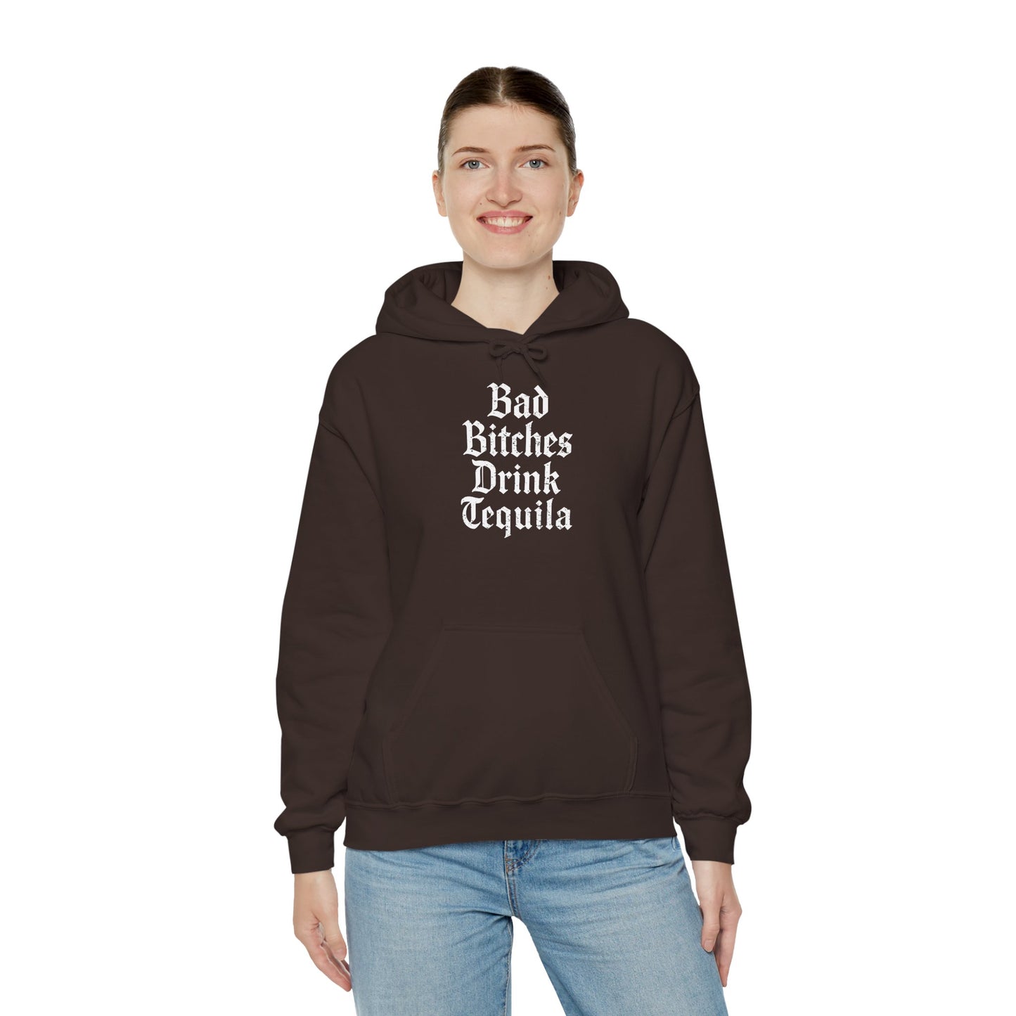 Bad Bitches Drink Tequila Hoodie for Fun Nights Out