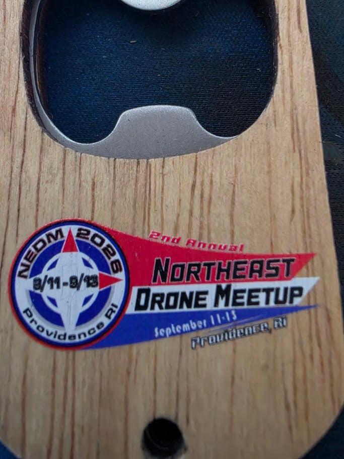 2nd Annual Northeast Drone Meetup (NEDM) 2026 Bamboo Bottle Opener