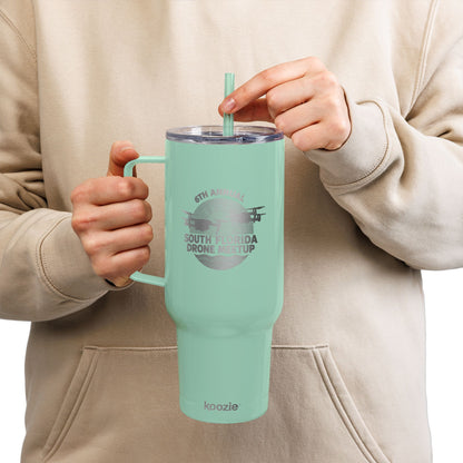 6th Annual South Florida Drone Meetup Insulated Tumbler for Hot & Cold Beverages, 40oz