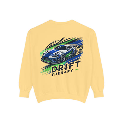 Unisex Sweatshirt - Control the Chaos, Drift Therapy, Casual Wear, Gift for Car Lovers, Everyday Comfort, Streetwear Style