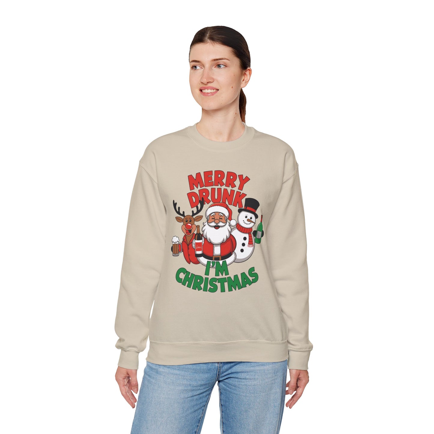 Merry Drunk Christmas Sweatshirt