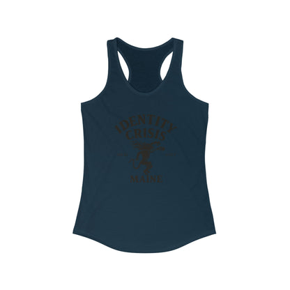 Identity Crisis Women's Racerback Tank Fireball Edition