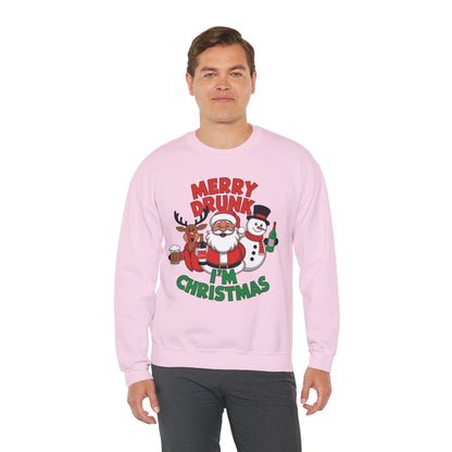 Merry Drunk Christmas Sweatshirt