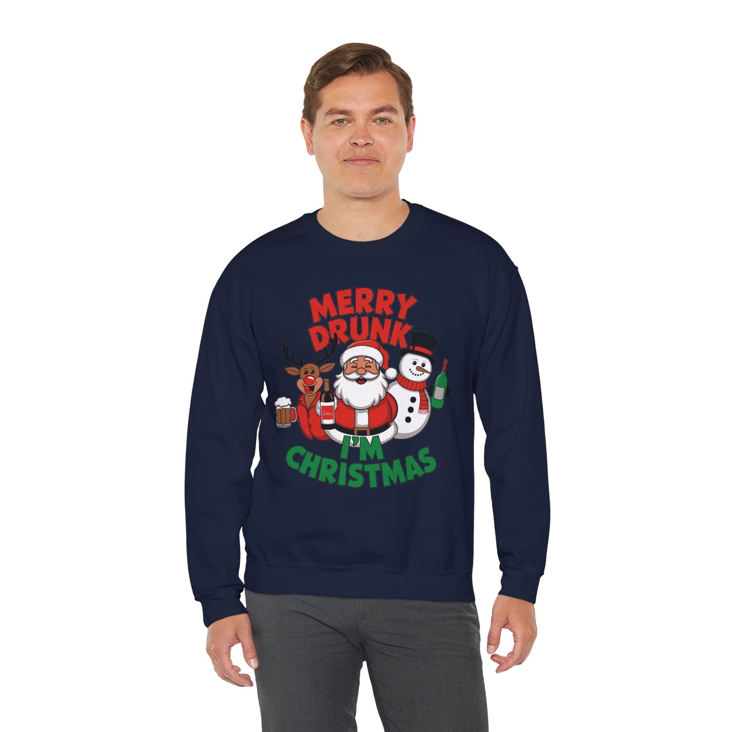 Merry Drunk Christmas Sweatshirt