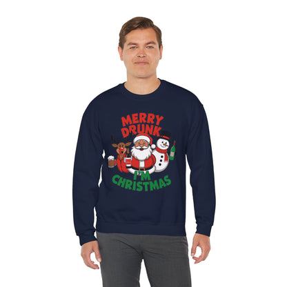 Merry Drunk Christmas Sweatshirt