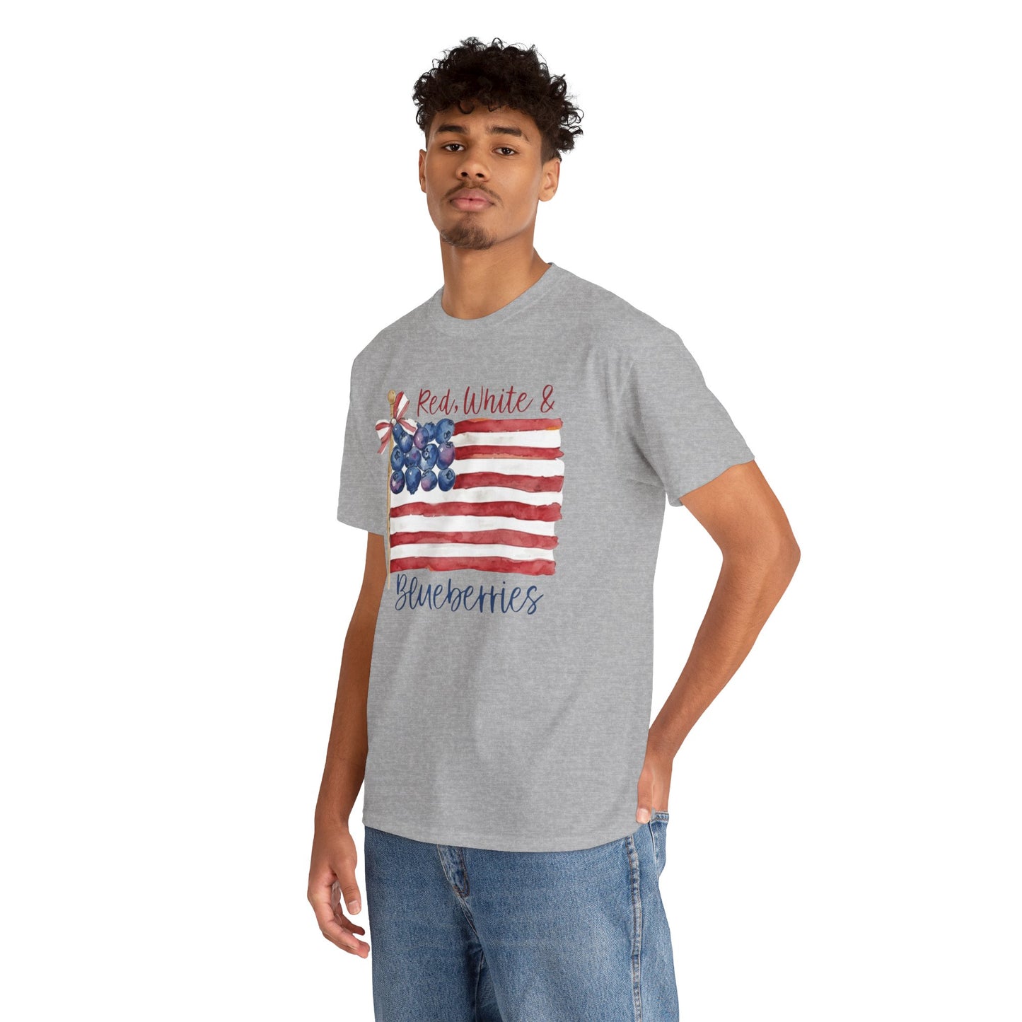 Red, White & Blueberries Tee