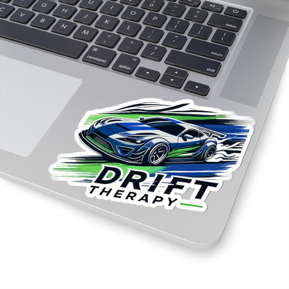 Drift Therapy Stickers - Perfect for Car Enthusiasts, Race Fans, Bumper Decor, Laptop or Water Bottle, Gift for Motorsports Lovers