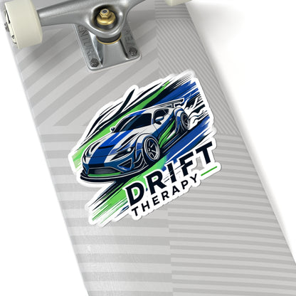 Drift Therapy Stickers - Perfect for Car Enthusiasts, Race Fans, Bumper Decor, Laptop or Water Bottle, Gift for Motorsports Lovers