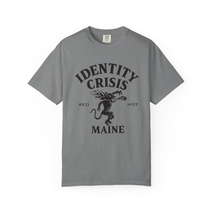 Unisex Identity Crisis T-shirt Fireball Edition