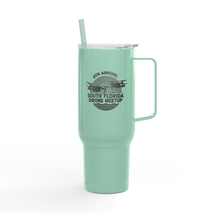 6th Annual South Florida Drone Meetup Insulated Tumbler for Hot & Cold Beverages, 40oz