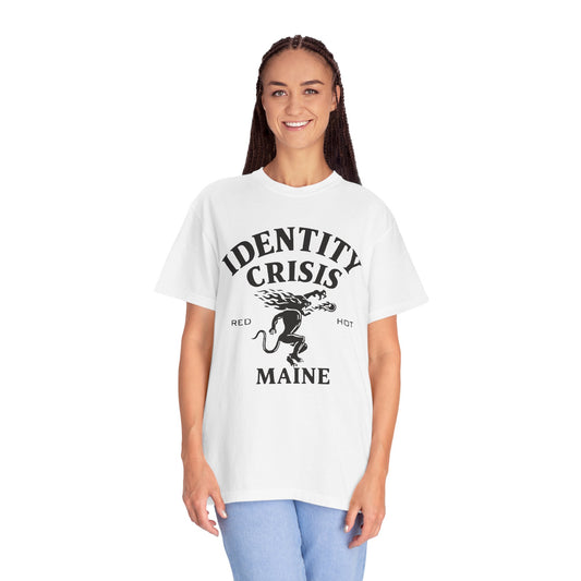Unisex Identity Crisis T-shirt Fireball Edition