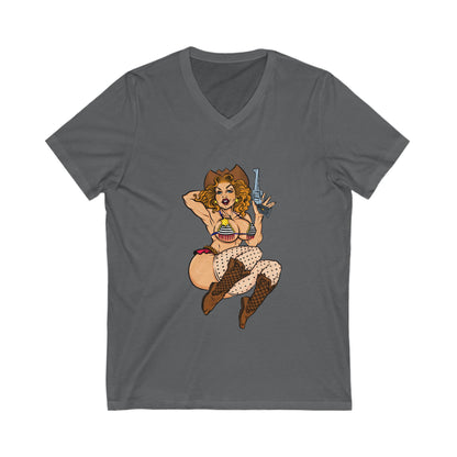 Ill! Artestry 6 Finger Suzy V-Neck Tee