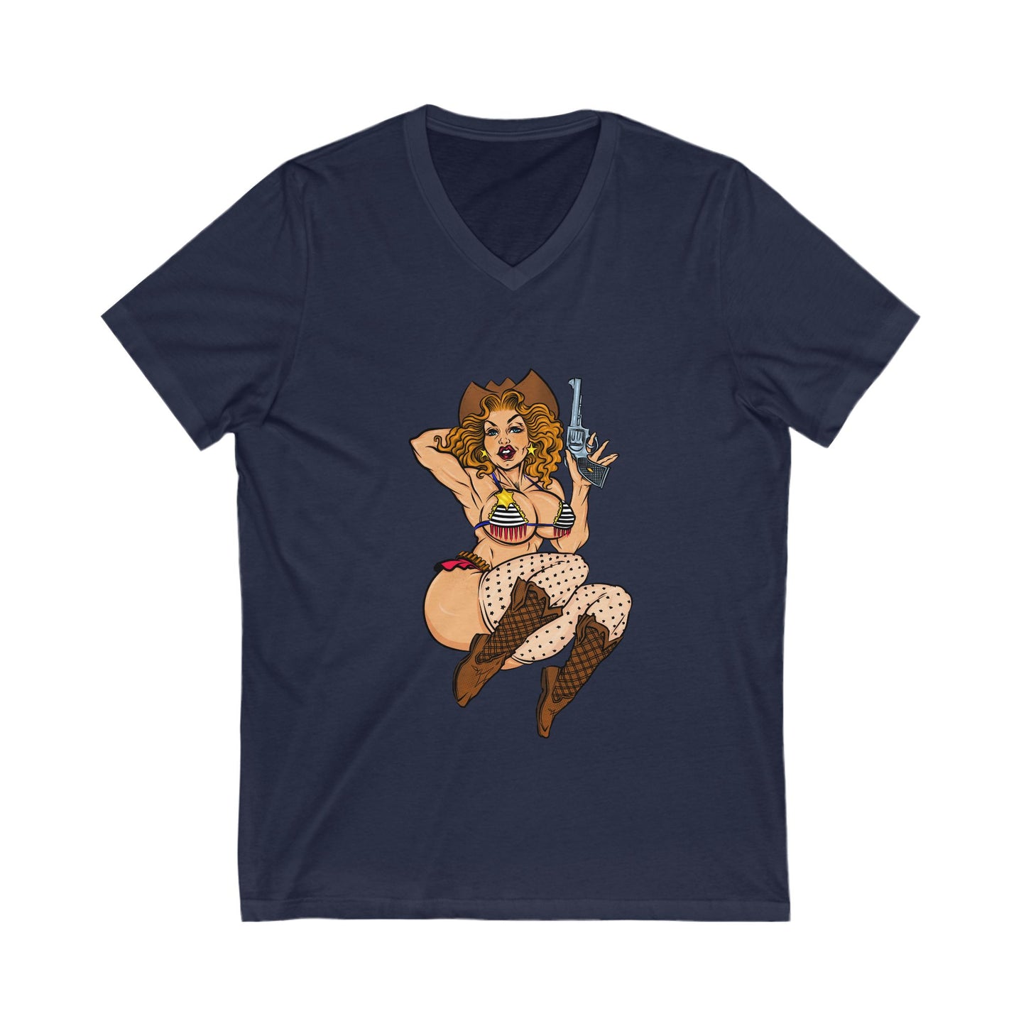 Ill! Artestry 6 Finger Suzy V-Neck Tee