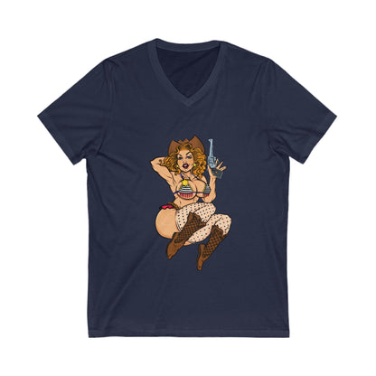 Ill! Artestry 6 Finger Suzy V-Neck Tee