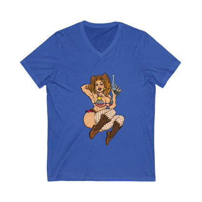 Ill! Artestry 6 Finger Suzy V-Neck Tee