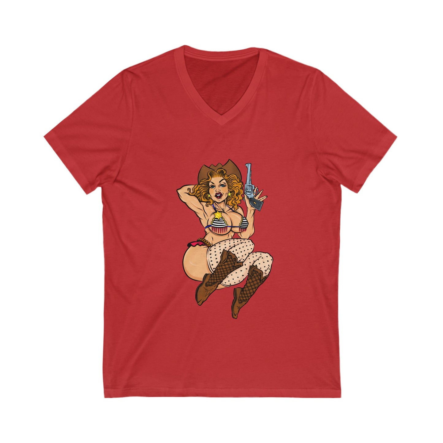 Ill! Artestry 6 Finger Suzy V-Neck Tee