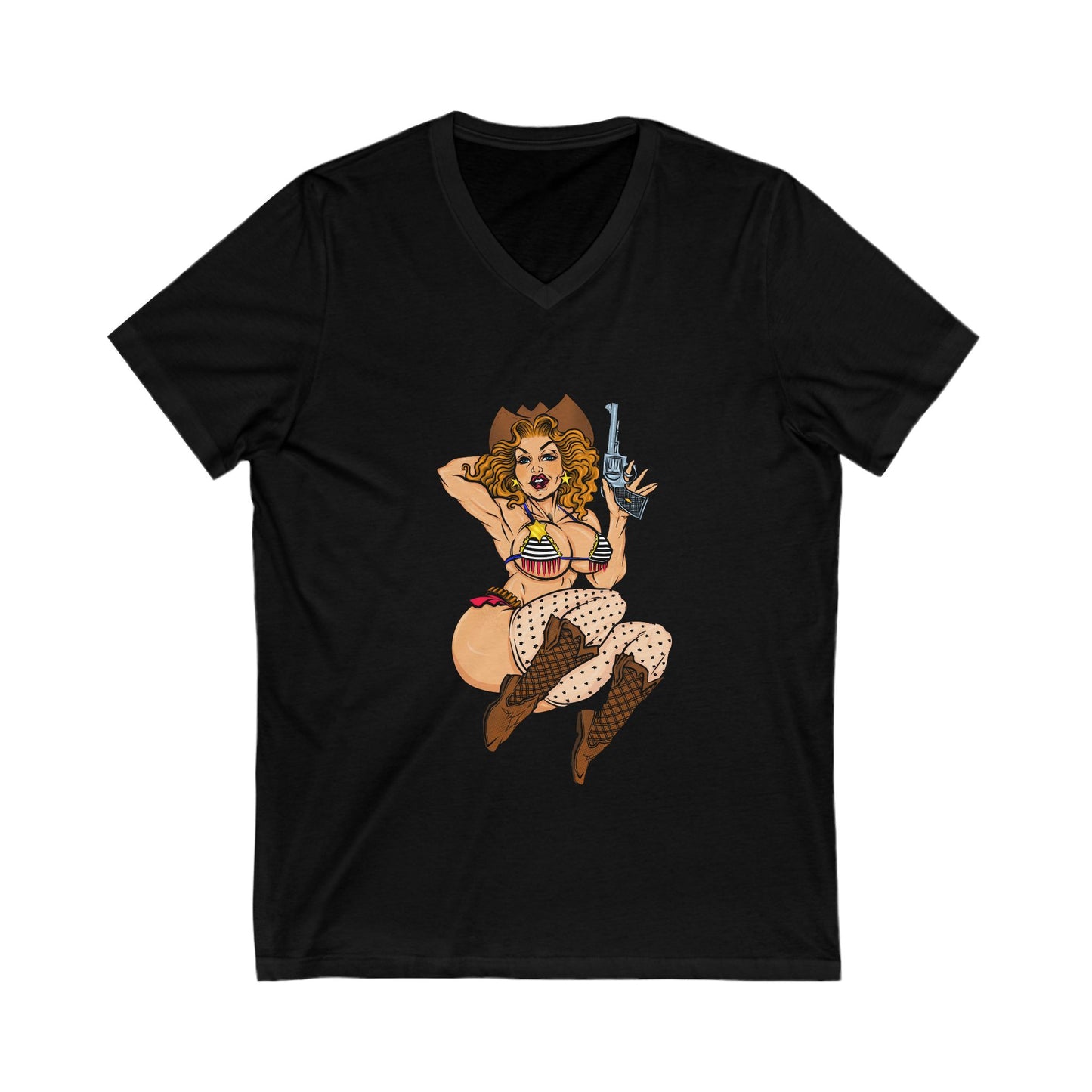 Ill! Artestry 6 Finger Suzy V-Neck Tee