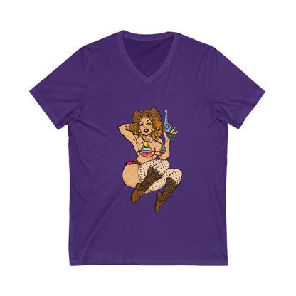 Ill! Artestry 6 Finger Suzy V-Neck Tee