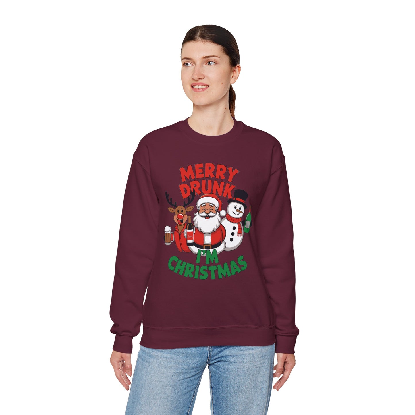 Merry Drunk Christmas Sweatshirt