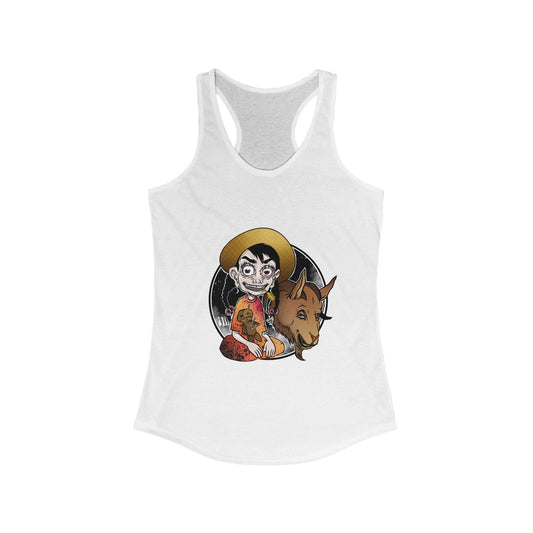 Ill! Artestry Goaty Women's Racerback Tank Top