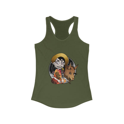 Ill! Artestry Goaty Women's Racerback Tank Top