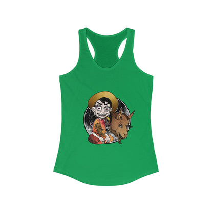 Ill! Artestry Goaty Women's Racerback Tank Top