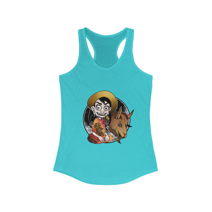 Ill! Artestry Goaty Women's Racerback Tank Top