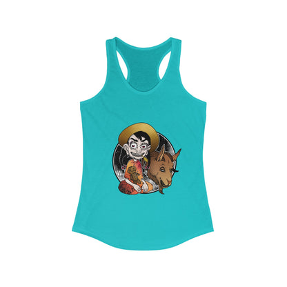 Ill! Artestry Goaty Women's Racerback Tank Top