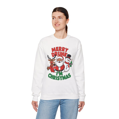 Merry Drunk Christmas Sweatshirt