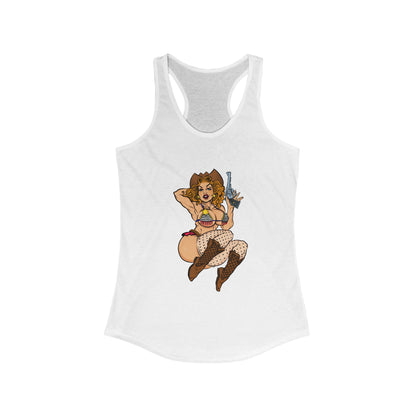 Ill! Artestry 6 Finger Suzy Women's Racerback Tank Top