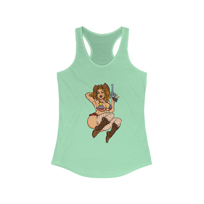 Ill! Artestry 6 Finger Suzy Women's Racerback Tank Top